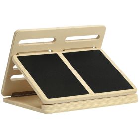 Soozier Calf Stretcher, Non-Slip Slant Board, Adjustable Incline Board for Calf Stretching, Foldable and Portable