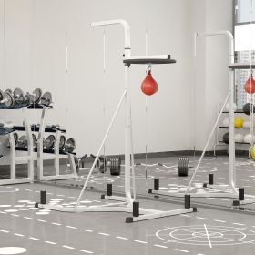 1 Punching Bag Stand (Option: White-1300x680x100 mm)