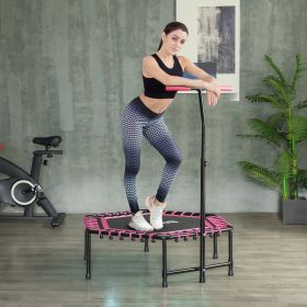 45" Rebounder Trampoline for Adults (Option: Pink-950x410x85 mm)