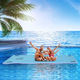 10' x 5' Floating Water Mat (Option: Pink-1520x380x380 mm)